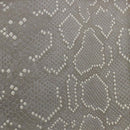 Peau de cuir d'agneau perlé imitation reptile - GRIS CLAIR L37