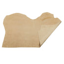 Croûte de cuir de veau - Velours effet craquelé - BEIGE L62