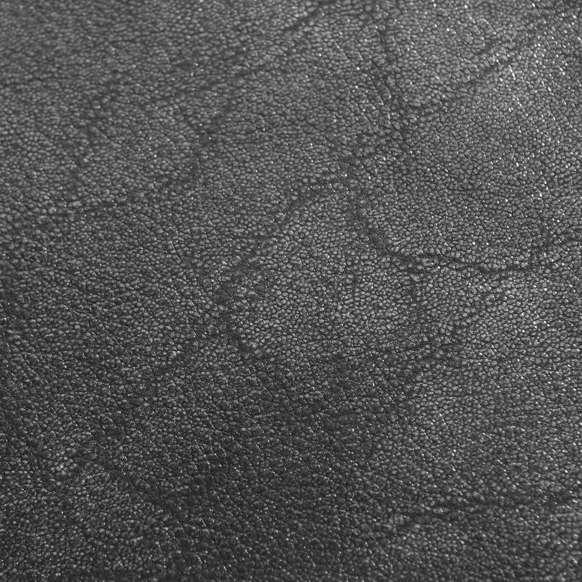 Peau de cuir de veau imitation grain galuchat - NOIR Fantaisie L95