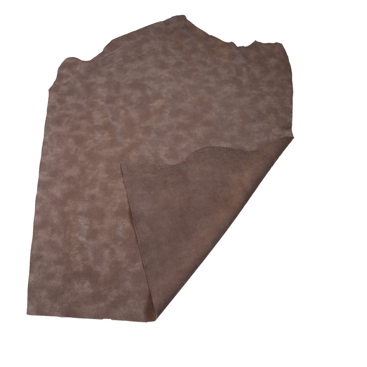 Peau de cuir de veau imitation grain galuchat - TAUPE Fantaisie L96