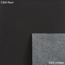 Morceau de cuir de vachette lisse et ferme - NOIR L98 - Deco Cuir