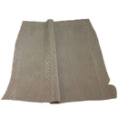 Croûte de cuir de veau - Velours imitation reptile 3D - TAUPE Fantaisie M01