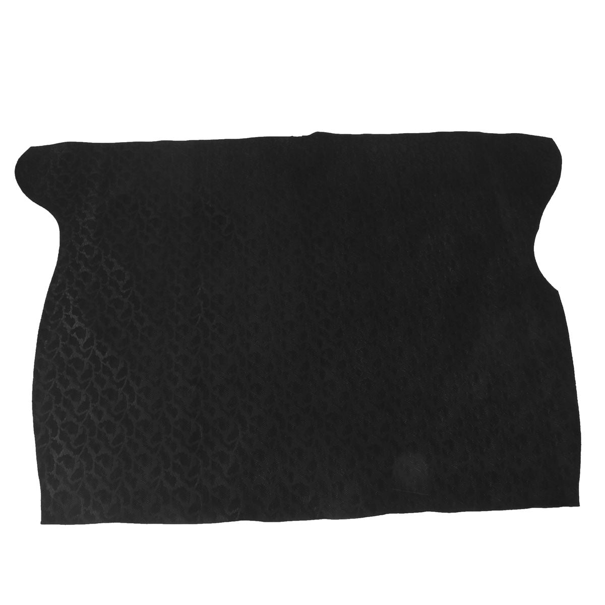 Croûte de cuir de veau - Velours imitation reptile 3D - NOIR M02