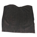 Croûte de cuir de veau - Velours imitation reptile 3D - NOIR Fantaisie M07