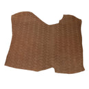 Croûte de cuir de veau - Velours imitation reptile 3D - FAUVE M08