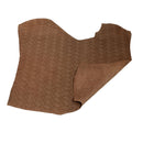 Croûte de cuir de veau - Velours imitation reptile 3D - FAUVE M08