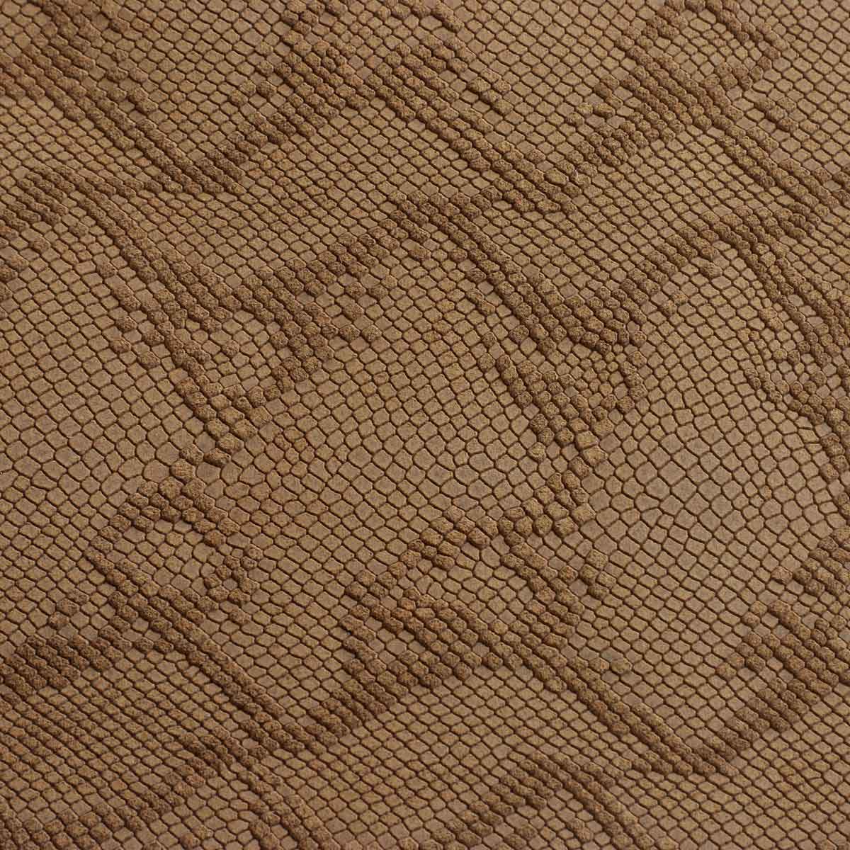 Croûte de cuir de veau - Velours imitation reptile 3D - FAUVE M08