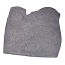 Croûte de cuir de veau - Velours effet tissé - BLEU M13