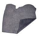 Croûte de cuir de veau - Velours effet tissé - BLEU M13