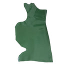 Peau de croûte de cuir de verni - VERT M26