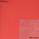 Peau de cuir de vachette grainé - ROUGE M27