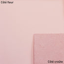 Morceau de cuir de vachette SATINATO - ROSE PÂLE M29