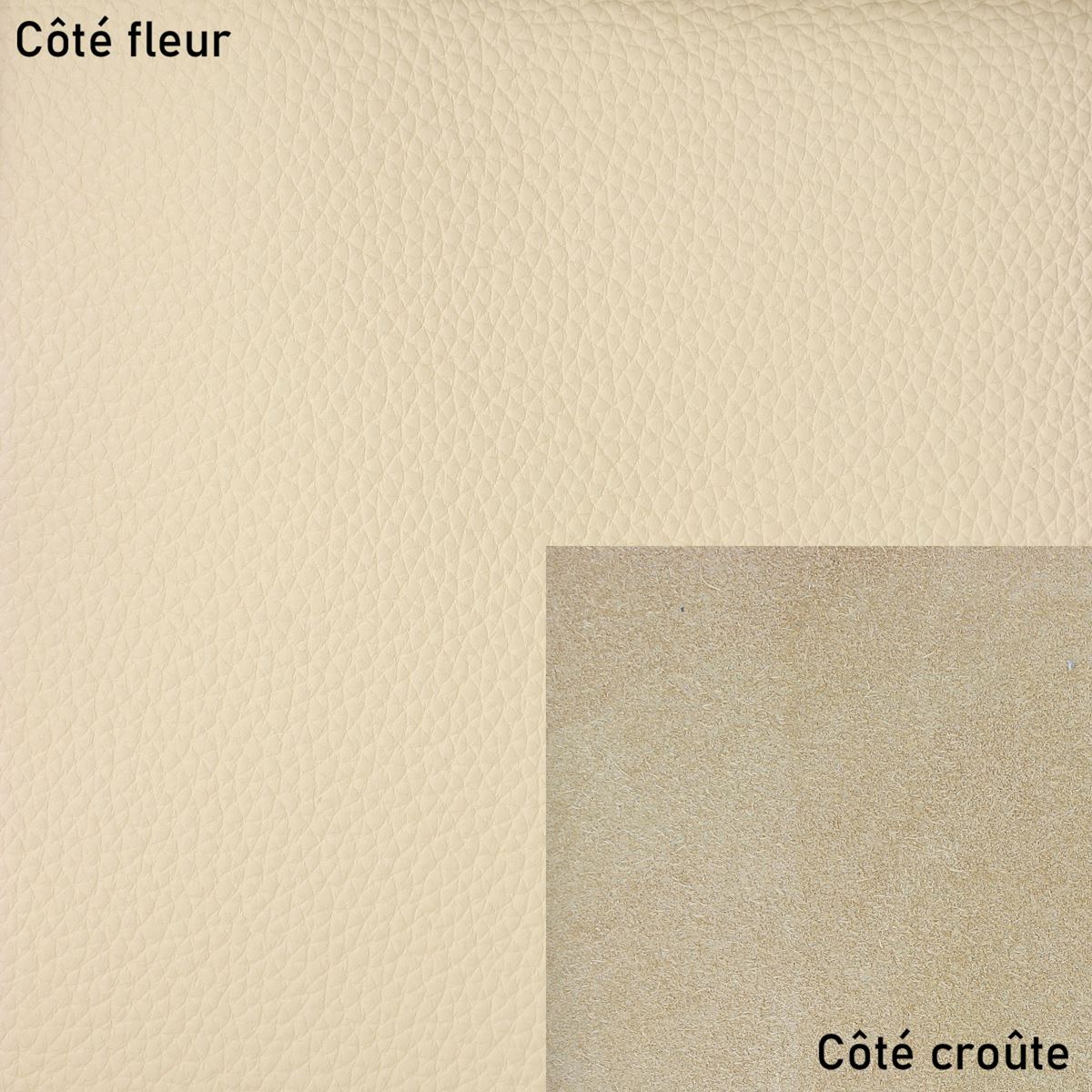 Peau de cuir de veau grainé - BEIGE M34