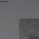 Morceau de cuir de veau lisse - GRIS MAT M39