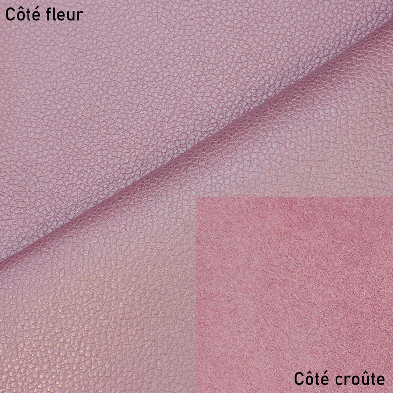 Piece of OCEAN cowhide leather - METALLIC PARMA M43