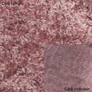 Peau de mouton lainé frisé - Dos brut - VIOLET MARBRÉ M46 - Deco Cuir