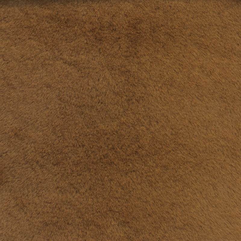 Peau de mouton lainé lisse - Dos pigmenté ÉBÈNE - ROUX M57
