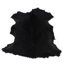 Peau de mouton lainé lisse - Dos velours MARRON - NOIR M72