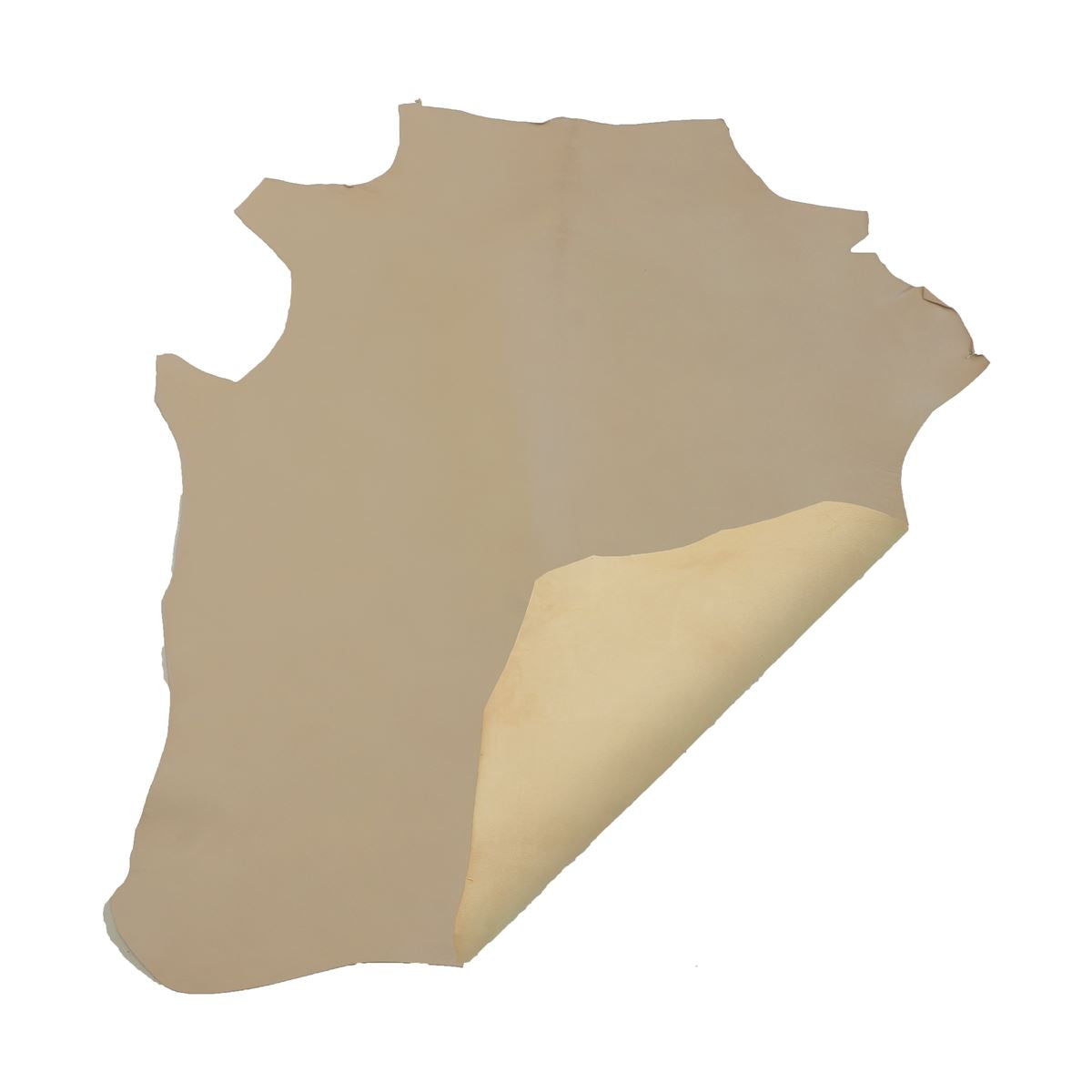 Peau de cuir de chèvre grainé - CAFÉ AU LAIT N19