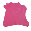 Peau de cuir de chèvre grainé Rose N22, finition élégante, texture fine et souple, vue de face sur peau de cuir.