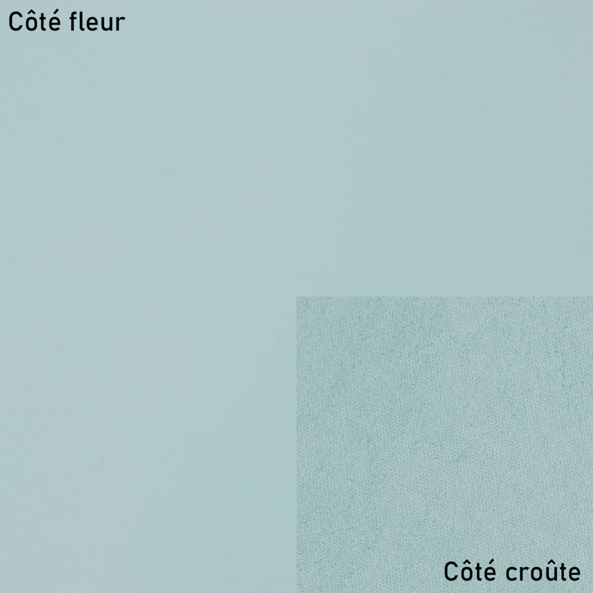 Peau de cuir de vachette SUAVE - BLEU CIEL N36