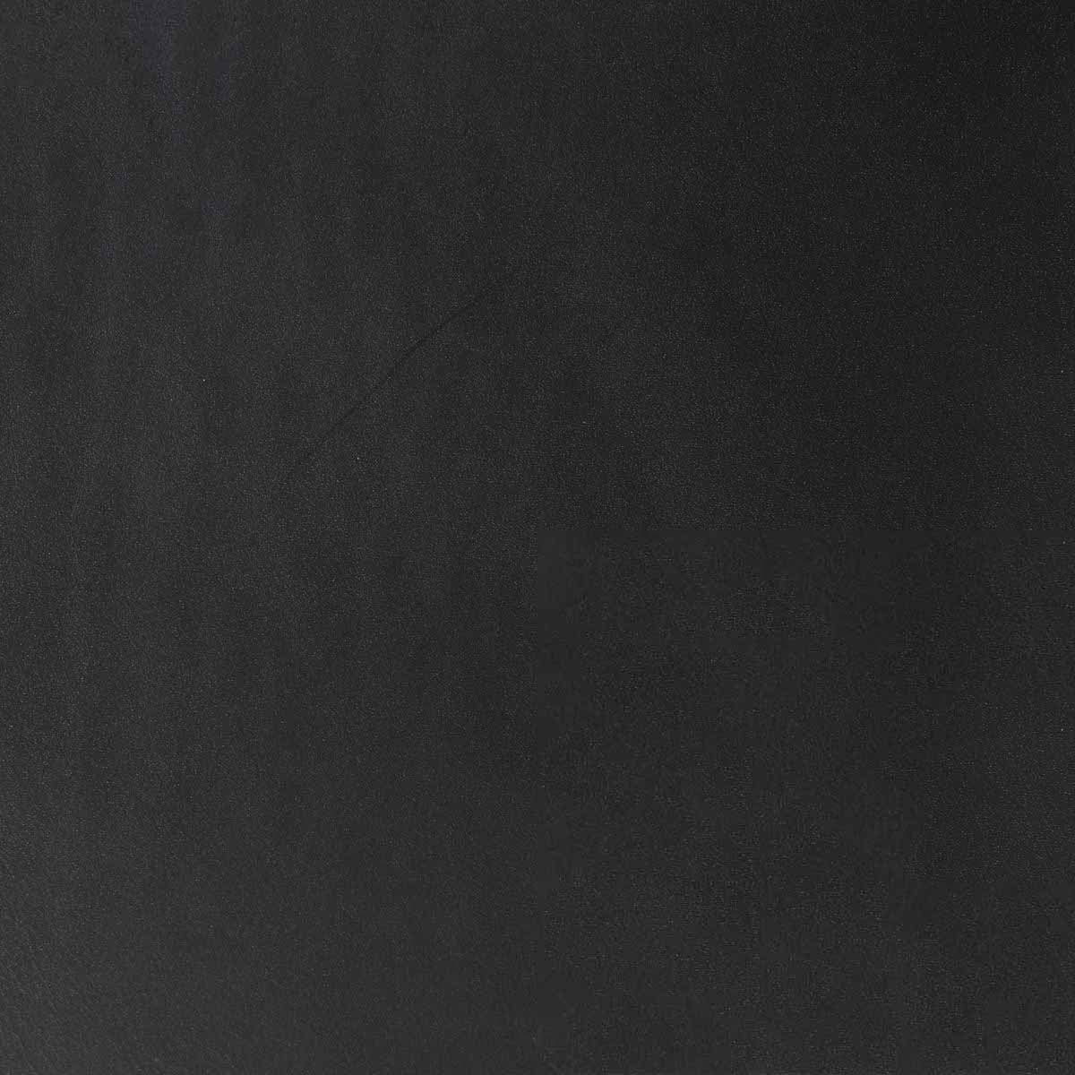 Morceau de cuir de croupon tannage végétal - NOIR N58 - Ép 3,4 mm