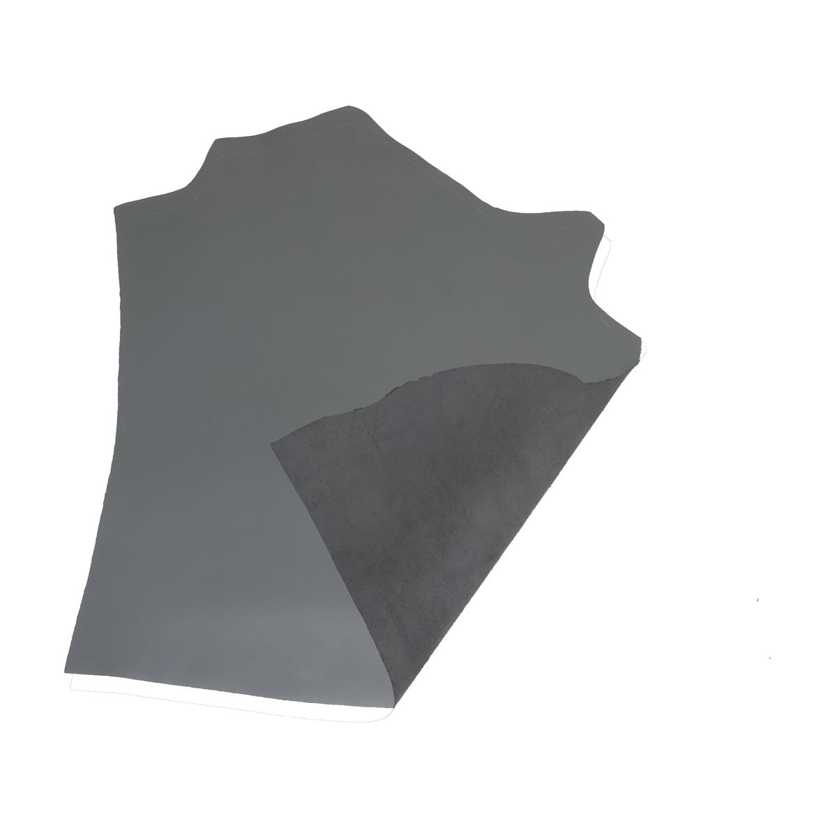 Peau de cuir de vachette VENUS - GRIS N98 - Deco Cuir