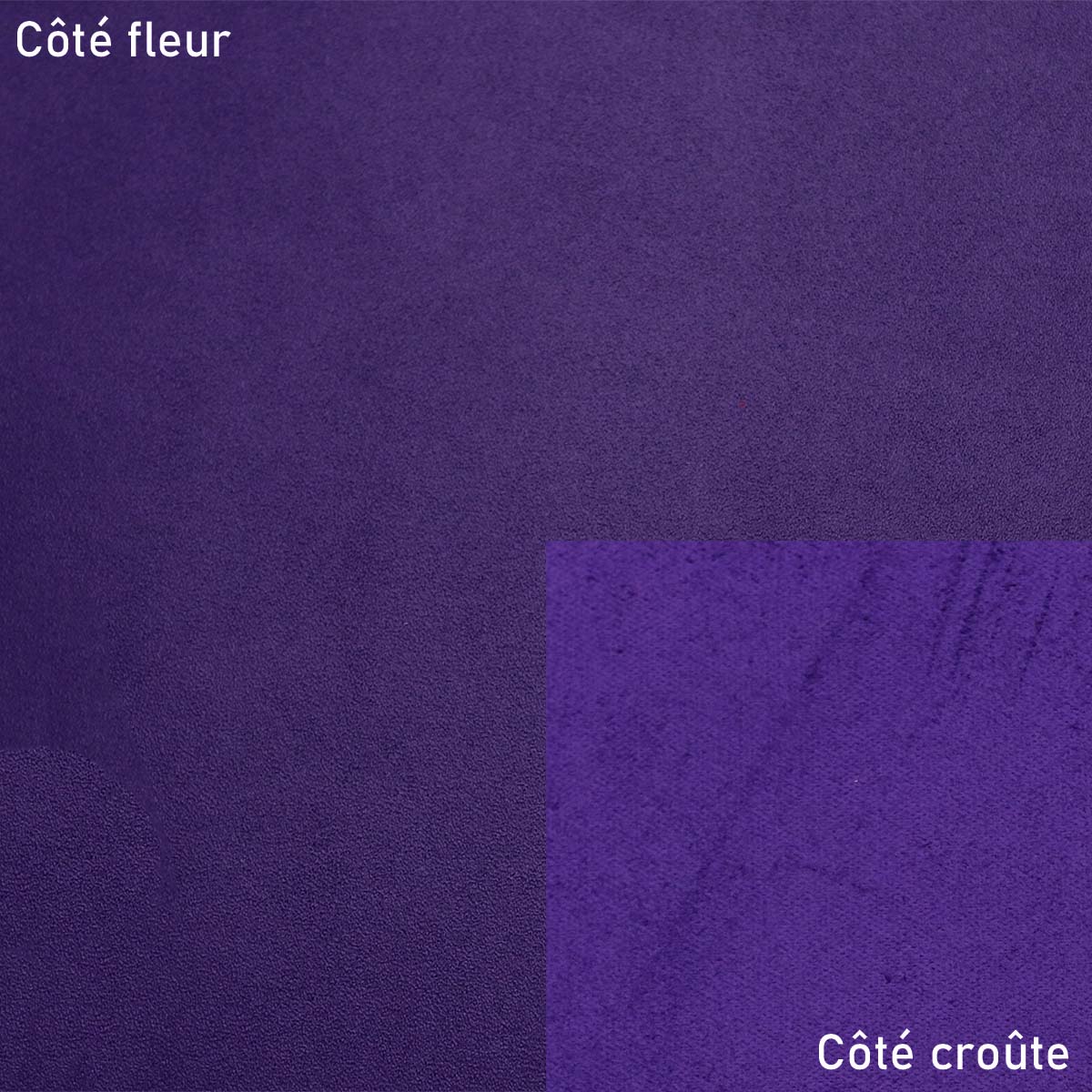Peau de cuir de vachette SATINATO - VIOLET O02
