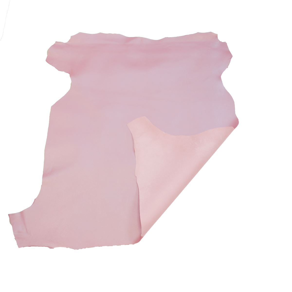 Peau de cuir d'agneau nappa - ROSE PARME NACRÉ O15