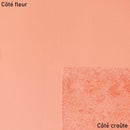 Morceau de cuir de vachette SUAVE - ROSE SAUMON O36