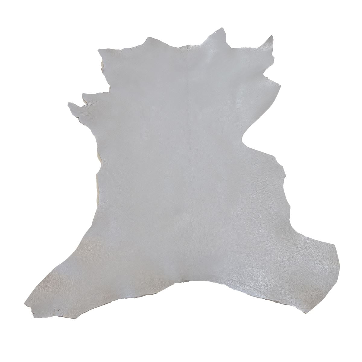 Peau de cuir de chèvre grainé - ARGENT O71