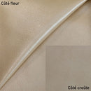 Peau de cuir de chèvre nappa nacré - BEIGE P07