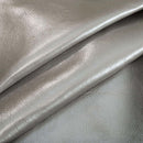 Peau de cuir de chèvre nappa nacré - GRIS P09