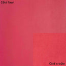 Morceau de cuir de veau lisse - ROSE FRAMBOISE P42