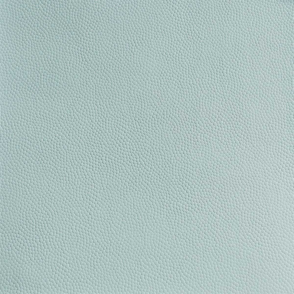 Peau de cuir de veau petit grain caviar - BLEU CIEL P58