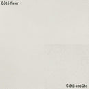 Peau de cuir de veau petit grain caviar - BLANC CASSÉ P59