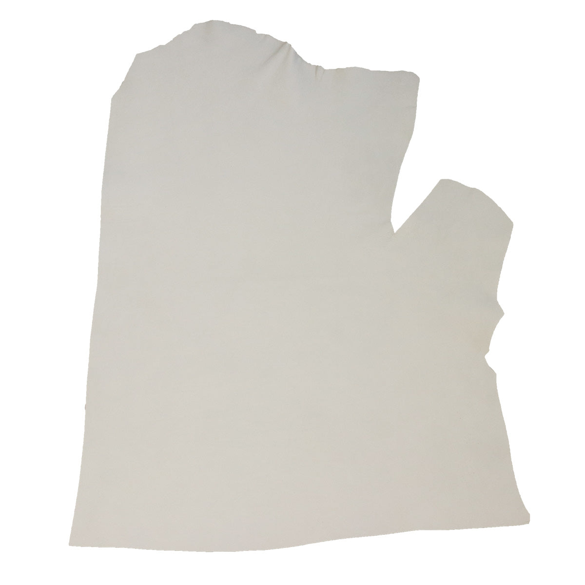 Peau de cuir de veau grainé - BLANC CASSÉ P62 - Deco Cuir