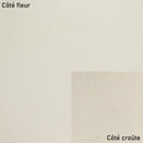 Morceau de cuir de veau grainé - BLANC CASSÉ P62 - Deco Cuir