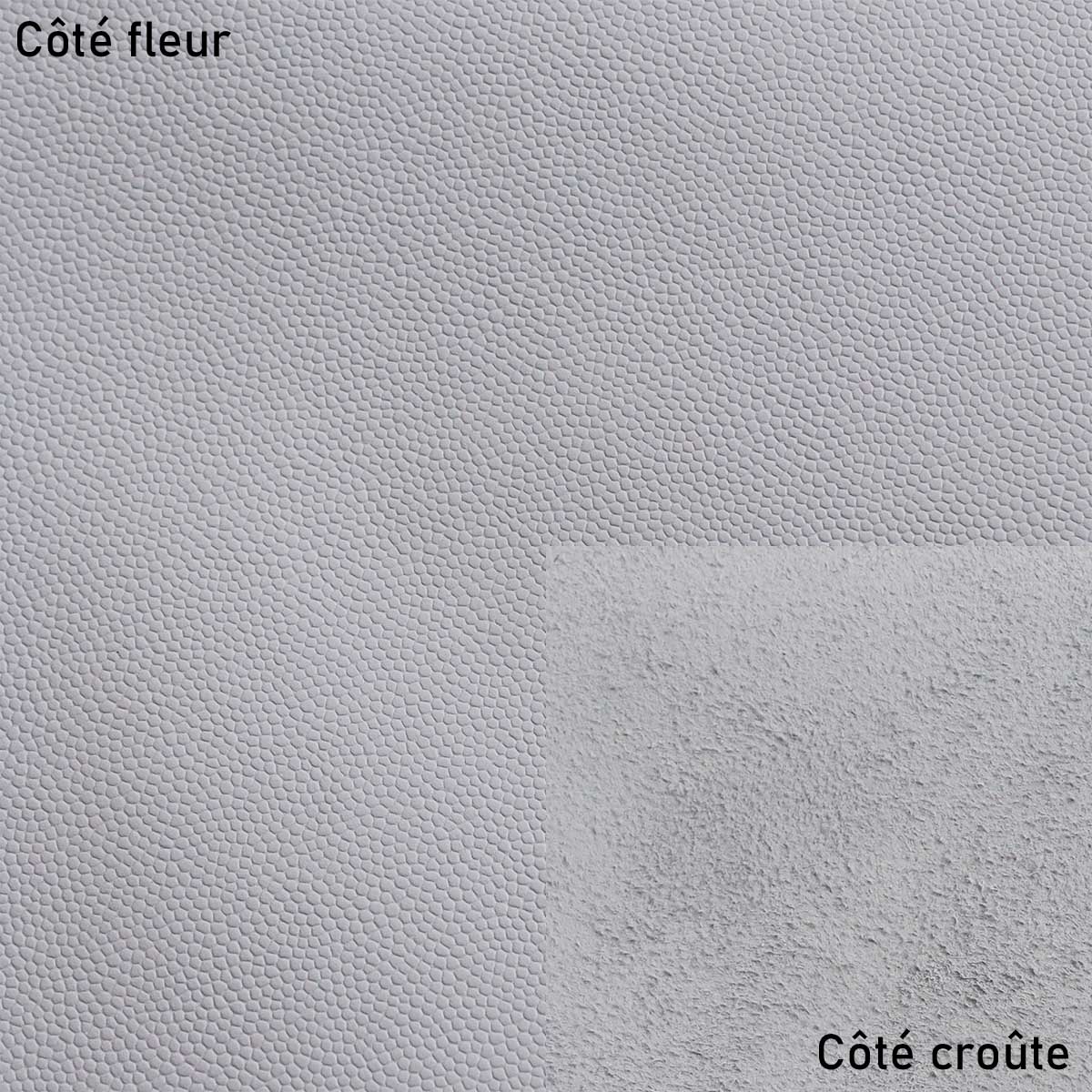 Peau de cuir de veau petit grain caviar - PARME CLAIR P63