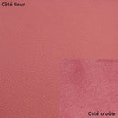 Morceau de cuir de vachette grainé - ROSE LAURIER P67 - Deco Cuir