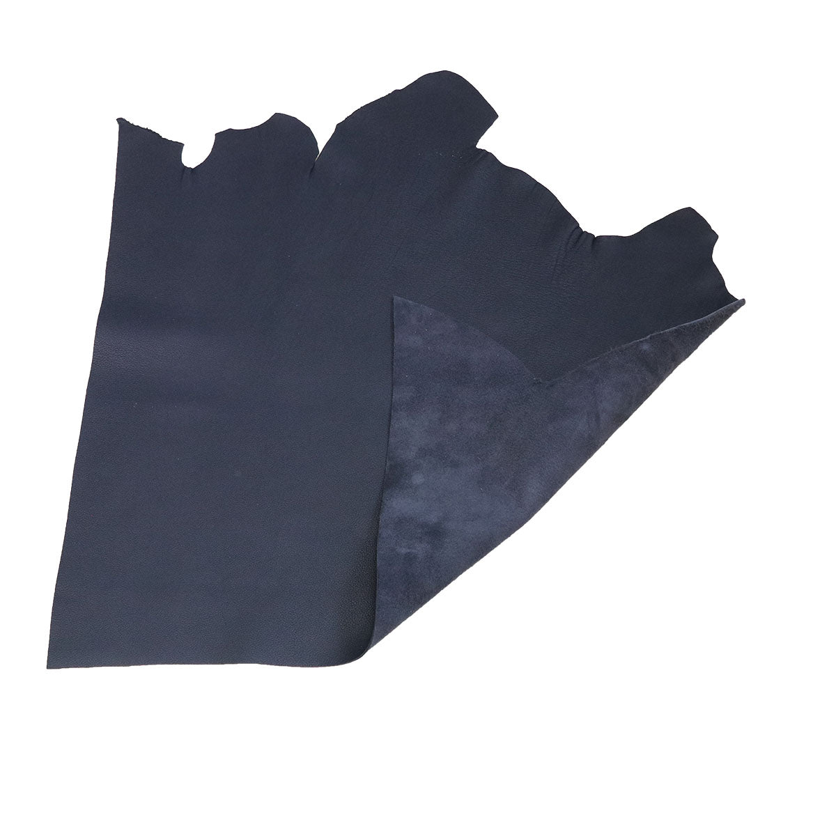 Peau de cuir de veau grainé - BLEU MARINE P70 - Deco Cuir