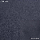 Morceau de cuir de veau grainé - BLEU MARINE P70 - Deco Cuir