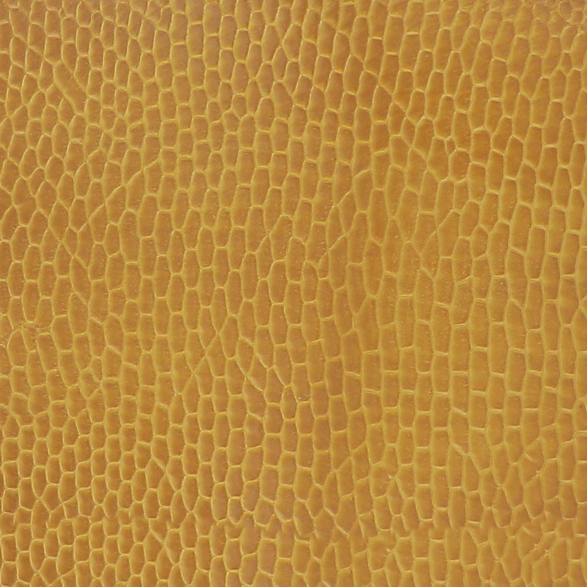 Cuir de queue de Castor - JAUNE MOUTARDE P94 - 2'choix - Deco Cuir