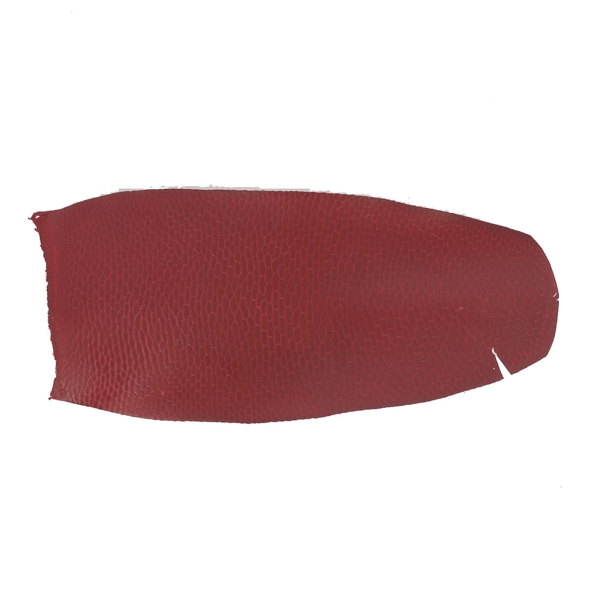 Cuir de queue de Castor - ROUGE MAT P95 - Deco Cuir