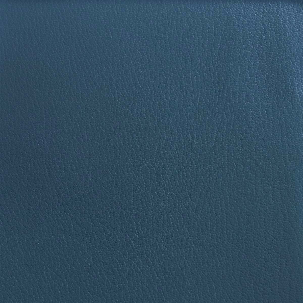 Peau de cuir de chèvre grainé - BLEU Q08