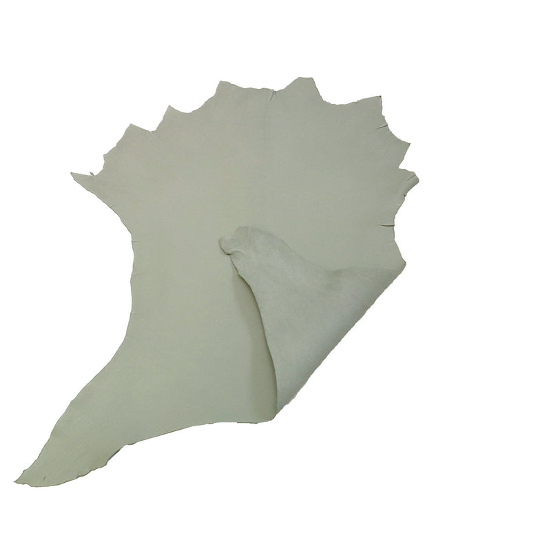 Peau de cuir de chèvre vert tilleul 09