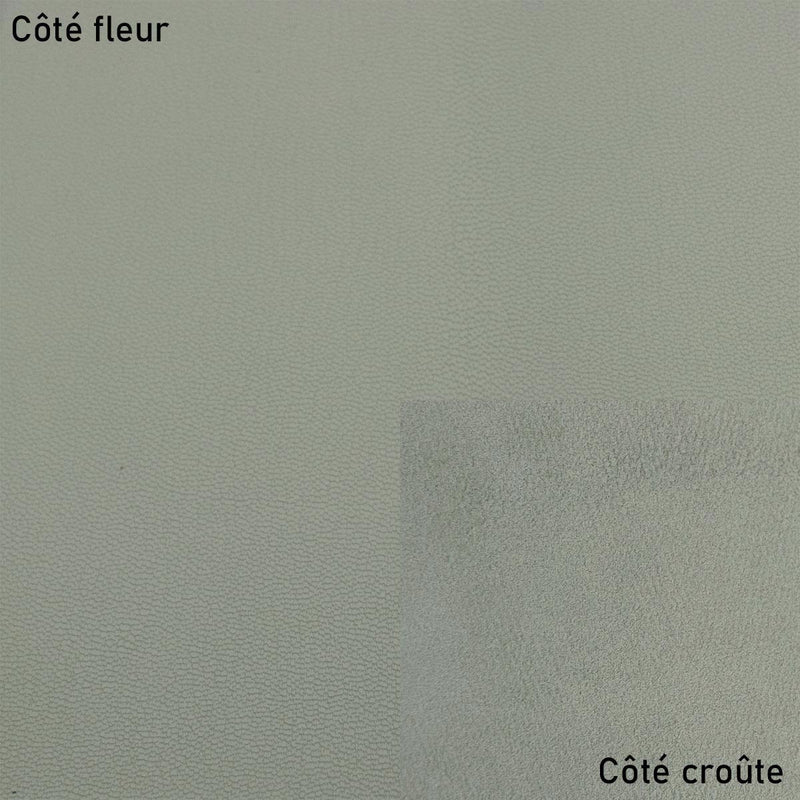 Peau de cuir de chèvre vert tilleul 09