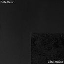 Morceau de cuir de vachette SUAVE - NOIR Q47 - Deco Cuir