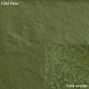 Peau de cuir d'agneau effet froissé - KAKI Q65