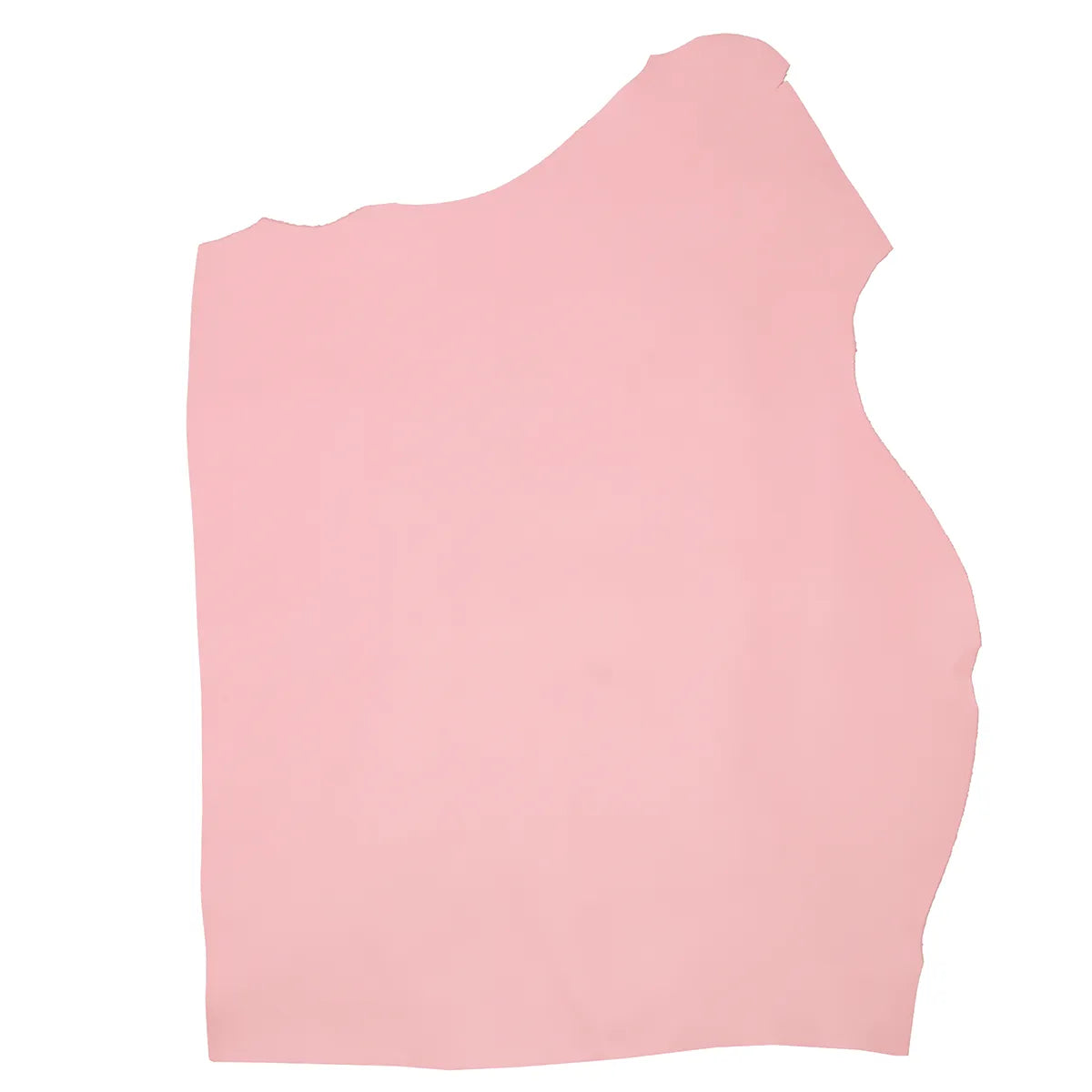 Peau entière de cuir de vachette lisse rose